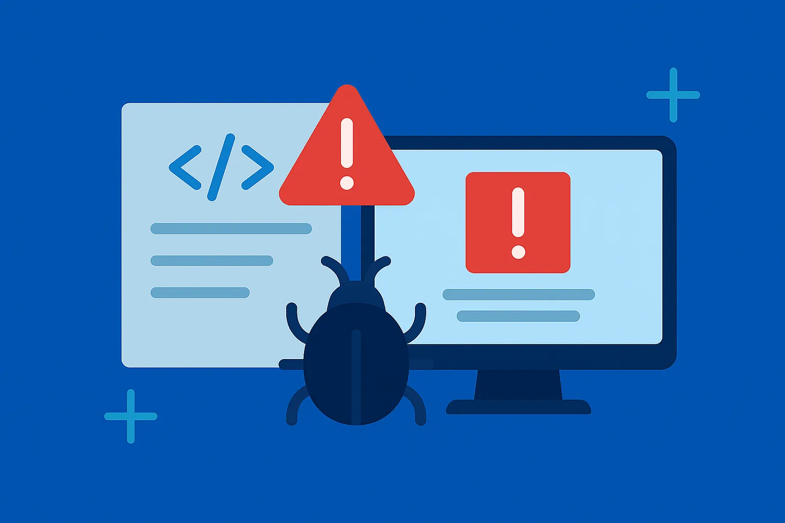 Webapplicatie kwetsbaarheden visualisatie met code en beveiligingsschermen